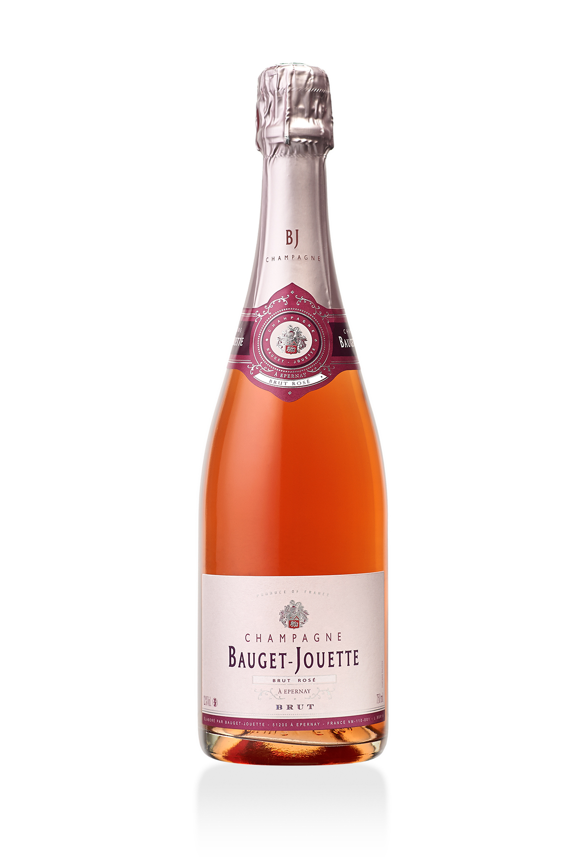 Rosé brut Champagne Bauget-jouette